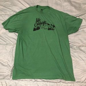 REI Life Outside Steward Men’s Large Tee Shirt.